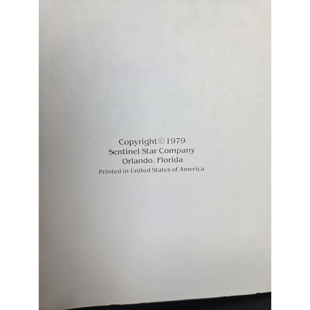 Thought You'd‎ Never Ask Dorothy Chapman Vtg Cookbook Florida Disney 1979